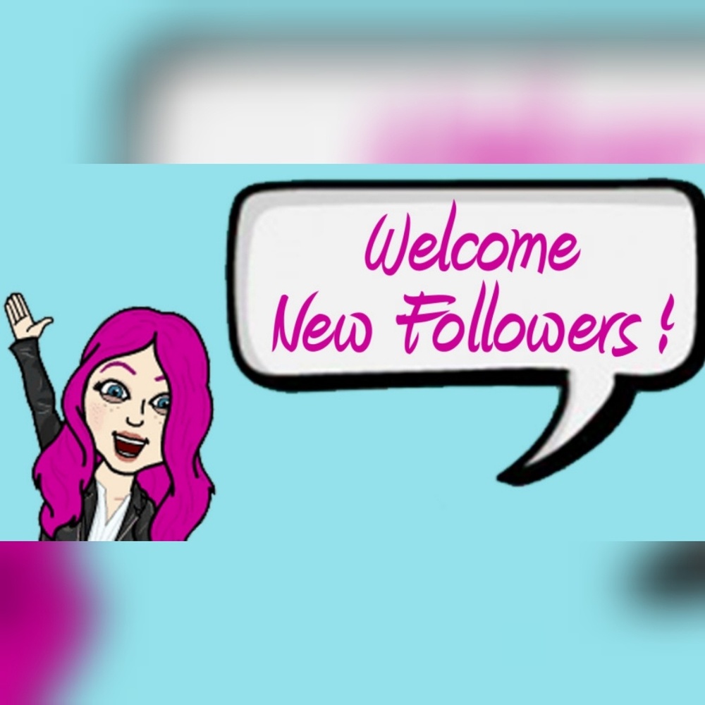 Welcome New Followers!!!🌷🌷💥💥💜🤗